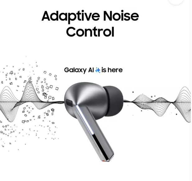 Samsung Galaxy Buds 3 Pro Bluetooth (Silver, In the Ear) - Image 5